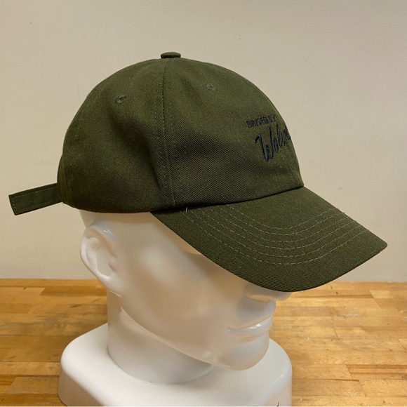 Raised By Wolves OSFA Army Green Adjustable Back Cap Hat Made In The USA - Picture 8 of 16